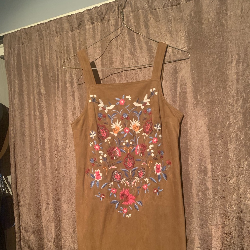 A&F embroidered dress